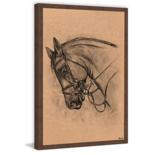 "Ride More" Framed Painting Print