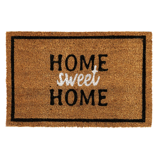 Stagner Home Sweet Home Coconut Fiber Doormat