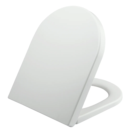 Denby Soft Close D-Shaped Standard Toilet Seat