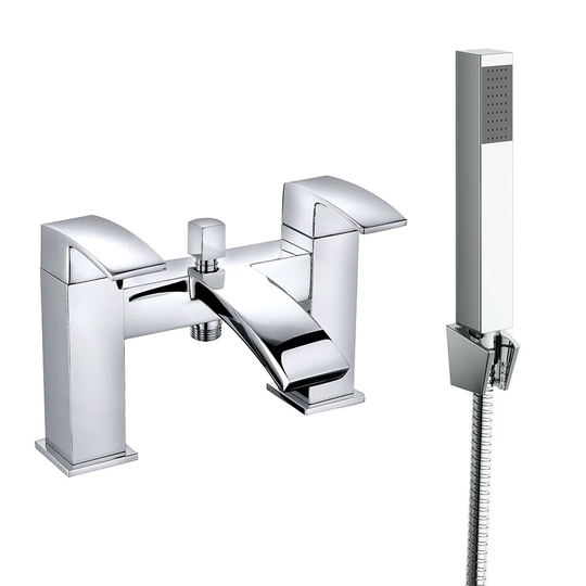 Lagasse Deck Mounted Waterfall Roman Bath Tap
