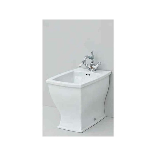 Eastbrook Topino Back To Wall Bidet - 360mm Wide - 1 Tap Hole - White - 95.099 - White