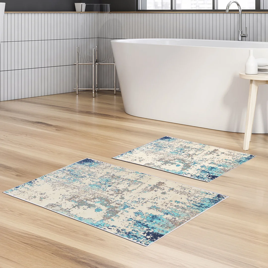 Emannuel 2 Piece Rectangle Bathmat