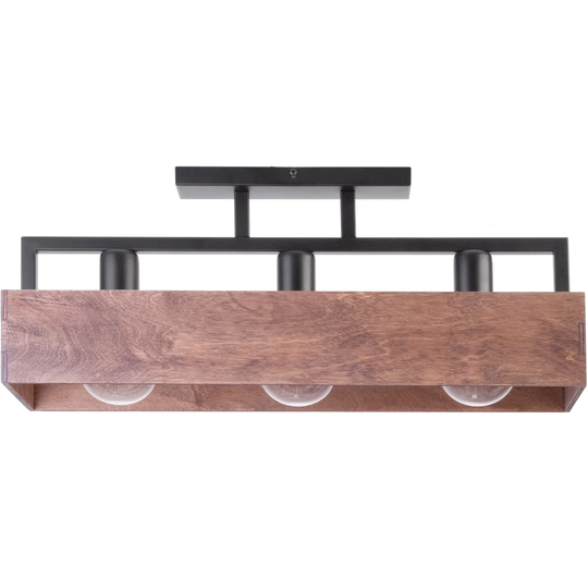 Basile 3-Light 60cm Semi Flush Mount