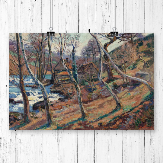 The Trees' by Camille Pissarro Printing Print