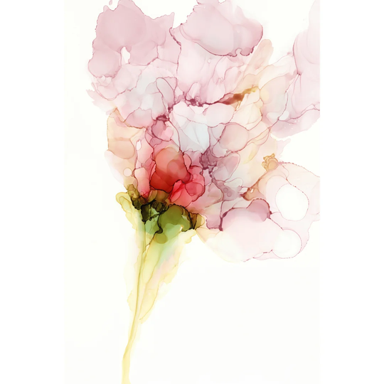 Flower Passion I by Jennifer Goldberger - Wrapped Canvas Painting Print