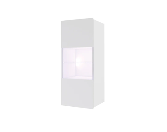 Gumbs Wall Mounted Display Cabinet with Lighting