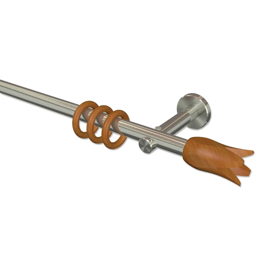 Blanchette Curtain Pole Set