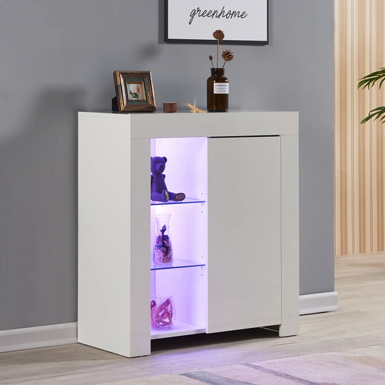 Sheldrake LED Cabinet Sideboard With Door Light Modern