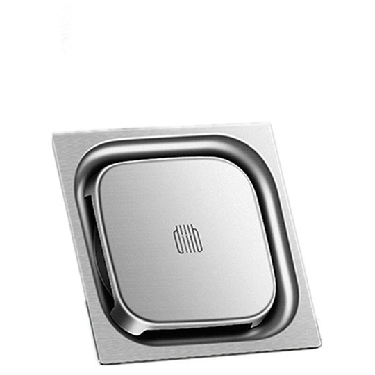 Floor Drain Deodorant Insect Proof 304 Stainless Steel Swirling Drainage Anti-blocking Filter Drain for Home Kitchen Balcony Washing Machine - Diiib
