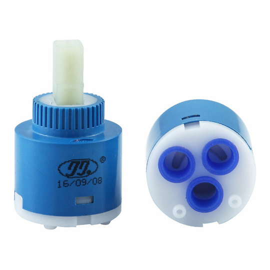 Inner Controller Faucet Replacement 35mmCeramic Cartridge blueCeramic Cartridge Replacement Mixer Tap For Bathroom Mixer Tap one Piece