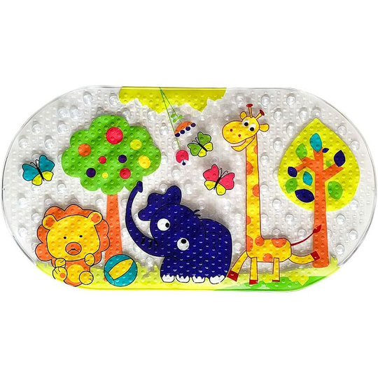 Gift - Shower Mat Bath Mat 38cm x 69cm Non-Slip Shower Mats with Suction Cups Machine Washable Bath Mat for Bathroom a