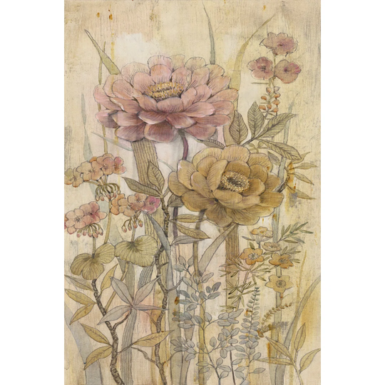 Floral Chinoiserie II by Timothy O' Toole - Wrapped Canvas Art Prints