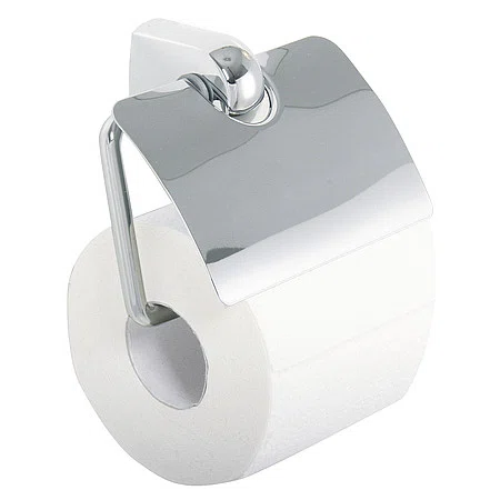 Metasoft Wall Mounted Toilet Roll Holder with Flap