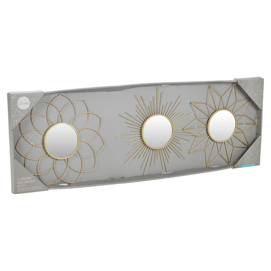 3 Piece Faulkner Accent Mirror Set