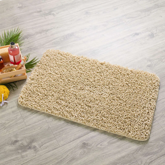 Draidyn New Bright Shaggy Beige Rug