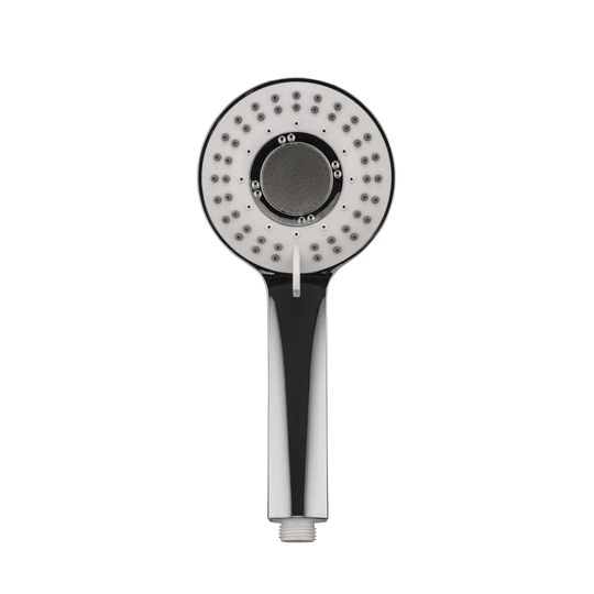 Spray 3 Function Handheld Shower Head - Round