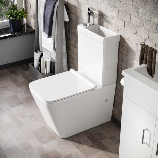 Neshome - Nova 2 in 1 Combo Toilet and Basin Space Saver Unit