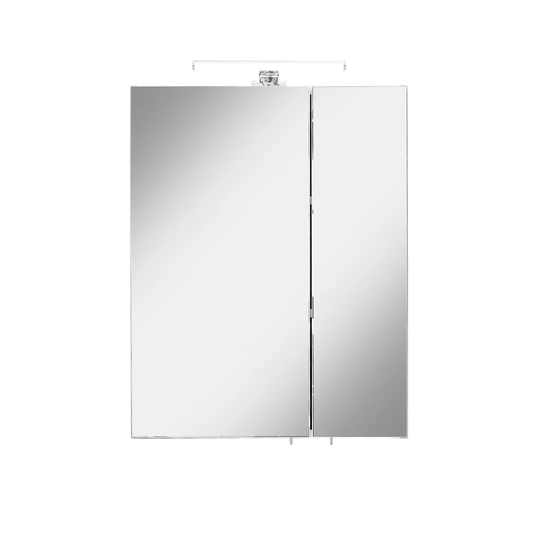 55cm x 70cm Surface Mount Mirror Cabinet with LED Lighting