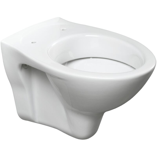 S-line Pro Wall-hung single bowl with horizontal drain, White (K588-003) - Cersanit