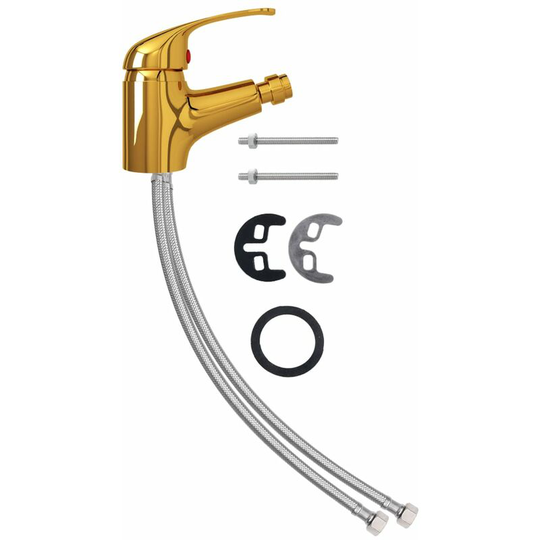 Vidaxl - Bathroom Bidet Mixer Tap Gold 13x12 cm Gold
