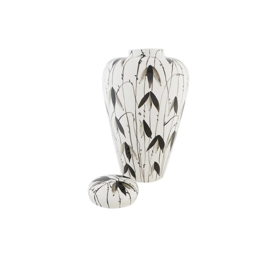White 33Cm Porcelain Table Vase