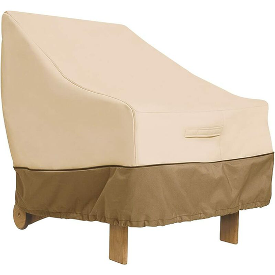 Protective Cover for Outdoor Garden Armchair, for Chair Oxford Fabric 210D Waterproof (80 x 85 x 91.5 cm)
