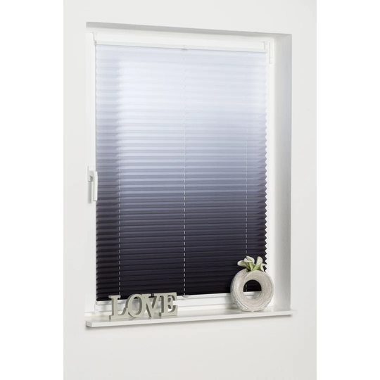 pleated blind "colour gradient", Symple Stuff, light protection, without drilling, tensioned