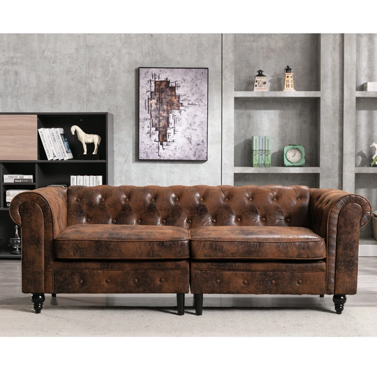 Cogdell 4 Seater Chesterfield Sofa
