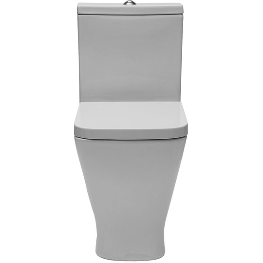 Verona - Promenade Close Coupled Toilet Push Button Cistern - Soft Close Seat