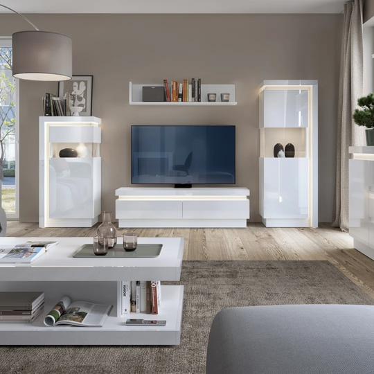 Majorca Display Cabinet with Lighting