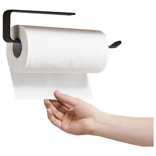 Kitchen roll holder, kitchen towel rack under cabinet, paper towel rack | towel rack | paper holder not pierced (a)
