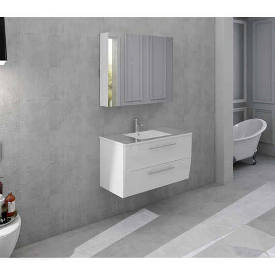 Milazzo 2 Piece Bathroom Furniture Suite