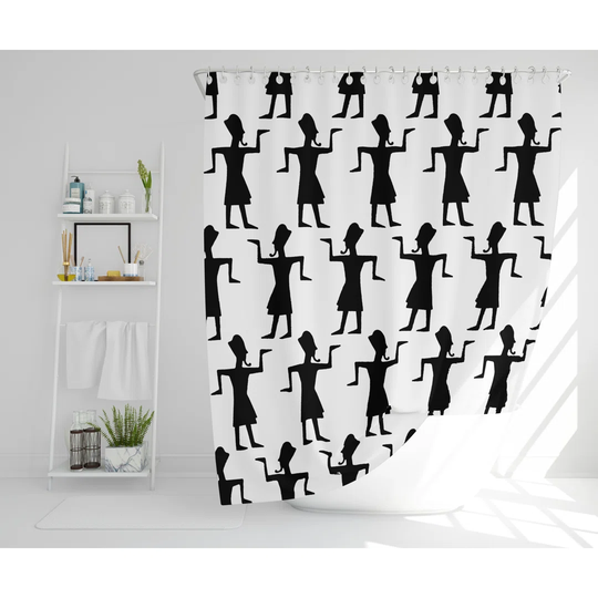 Rathulf Polyester Shower Curtain Set