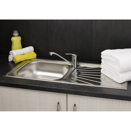 86cm x 43.5cm Single Bowl Kitchen Sink