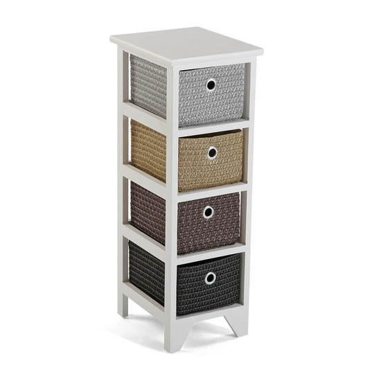 Alice 30cm W x 72cm H Bathroom Shelf