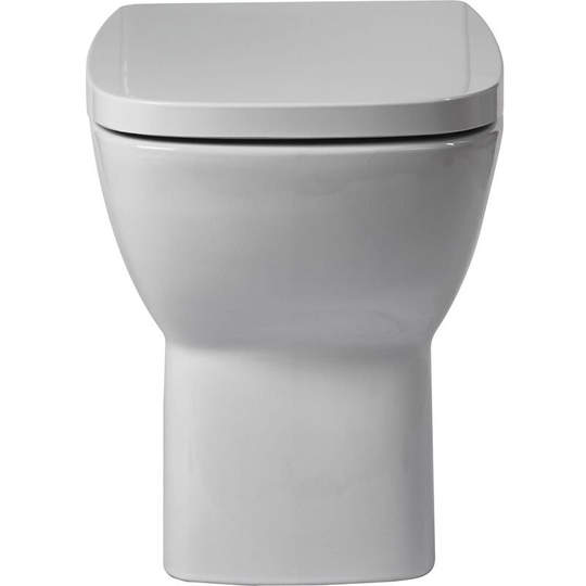 Piccolo Back to Wall Toilet Pan - Soft Close Seat - Verona