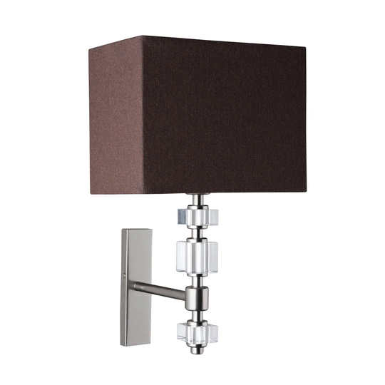 Hughestown 1 Light Armed Sconce Brick