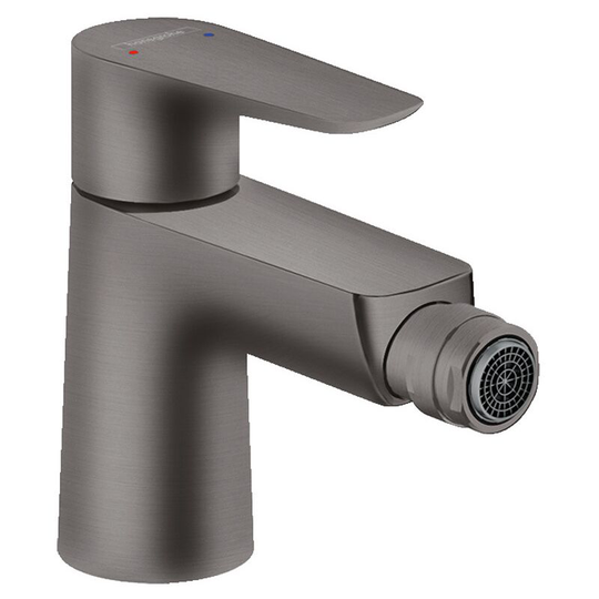 Hansgrohe - Talis e Bidet mixer black brushed, with pull cord and waste (71720340)
