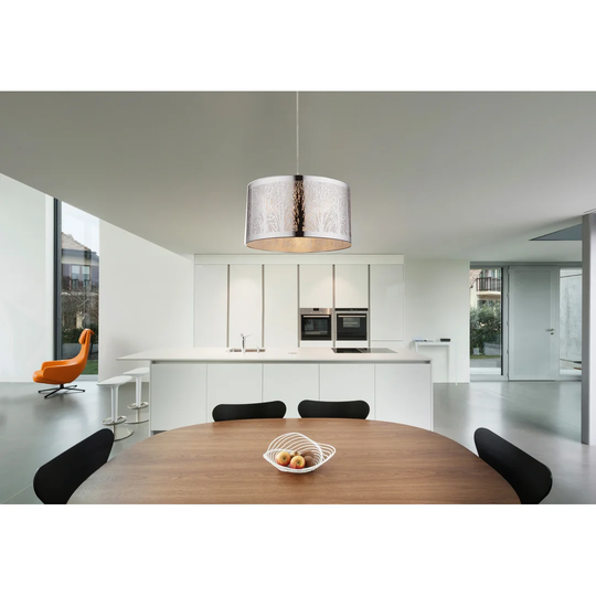 8-Light Drum Pendant