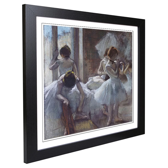 Dancers Preparing No.1 by Edgar Degas Framed Painting Print