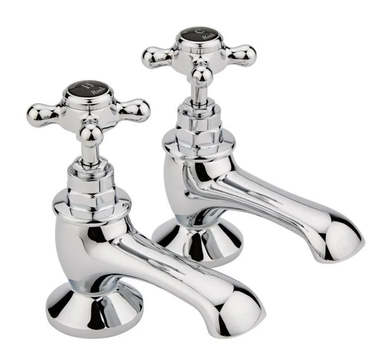 Topaz Bath Tap with Hexagonal Crosshead
