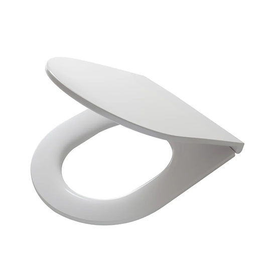 Elvas Soft Close D-Shape Toilet Seat