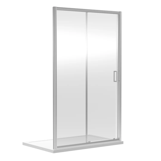 Framed Glass Single Sliding Shower Door