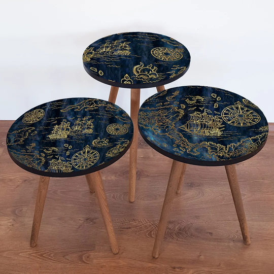 Karol 3 Piece Nest of Tables