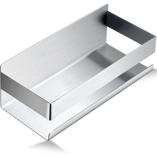 Self-Adhesive Shower Shelf Drill-Free Shower Basket Bathroom Shelf Stainless Steel SUS304