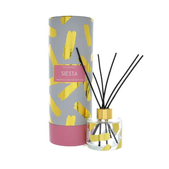 2 Piece Fruity Scented Jar Candle & Diffuser Set