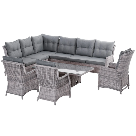 Kiruna 7 Seater Dining Set