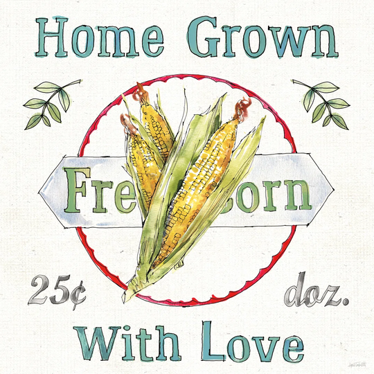 Veggie Market III by Anne Tavoletti - Wrapped Canvas Typography Print