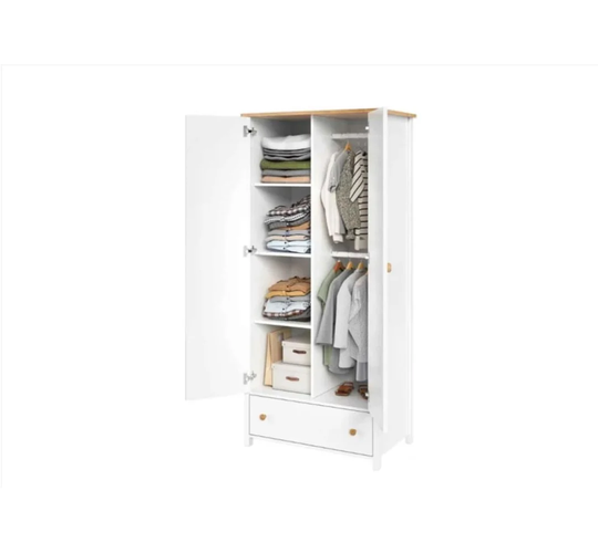 Needville 2 Door Wardrobe
