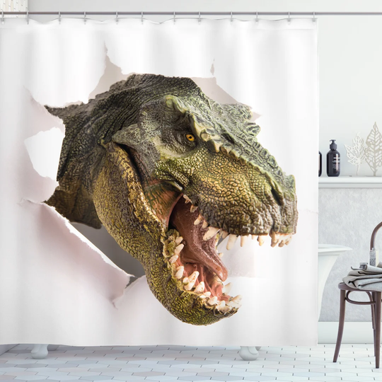Bnafsha 13 Piece Polyester Shower Curtain Set